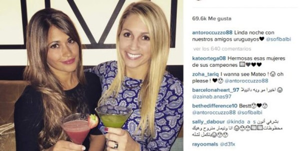 Antonella Roccuzzo, mujer de Messi, causa sensación por su figura