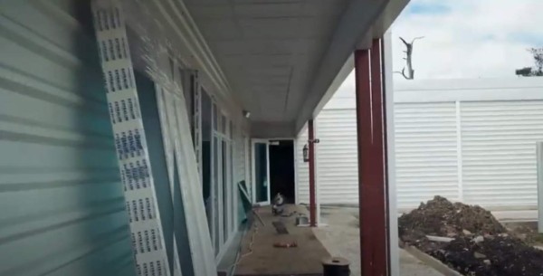 Olimpia muestra nuevas imágenes de cómo avanza la construcción de su sede