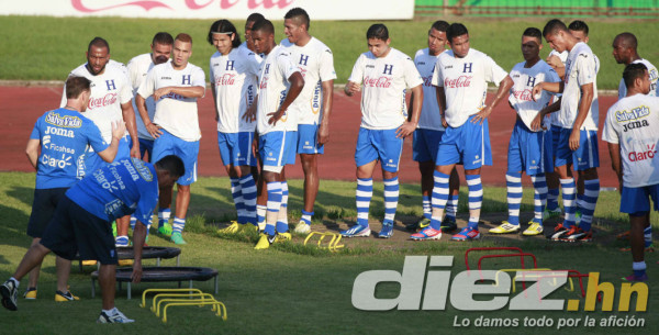 Honduras por fin entrenó completa