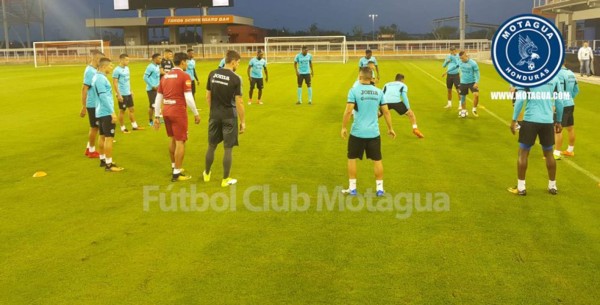 Las imágenes del reconocimiento de cancha de Motagua y Xolos de Tijuana