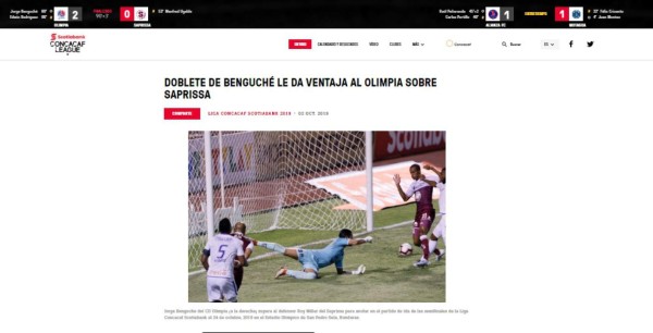 Medios ticos sobre triunfo de Olimpia a Saprissa: Al León catracho le encanta el paté