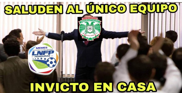 Los memes del sufrido empate de Marathón ante Real España en el Yankel