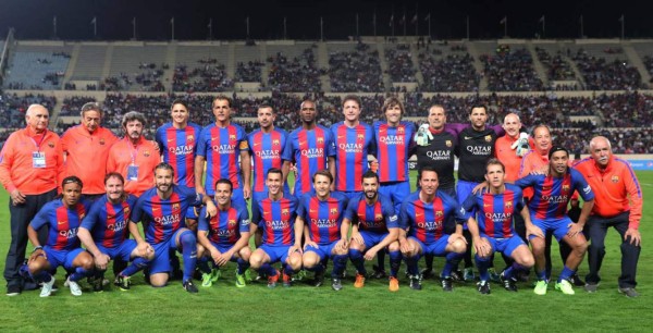 Fotos: Así lucen las leyendas del Real Madrid y Barcelona que jugaron en Líbano