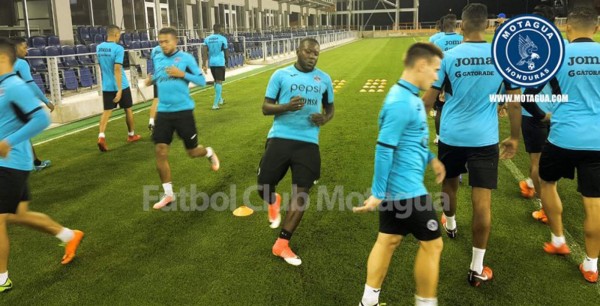 Las imágenes del reconocimiento de cancha de Motagua y Xolos de Tijuana