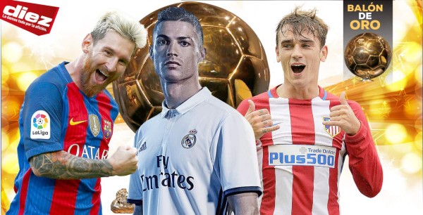 El mundo conoce este lunes al ganador del Balón de Oro 2016