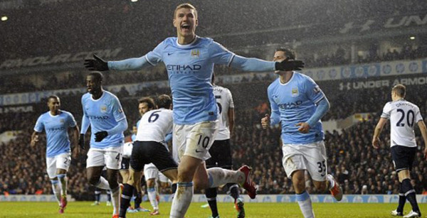 Manchester City goleó al Tottenham y es líder de la Premier