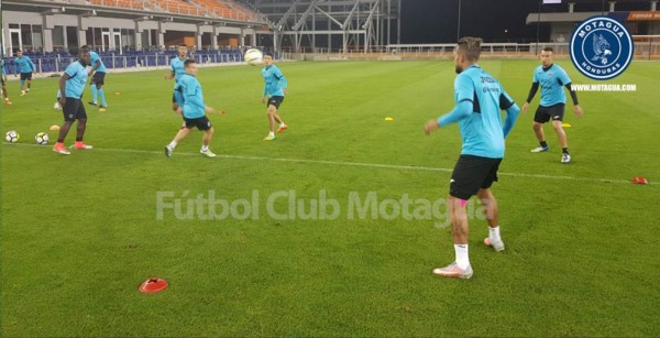 Las imágenes del reconocimiento de cancha de Motagua y Xolos de Tijuana