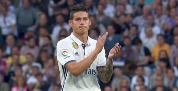 LO QUE NO SE VIO EN LA TV: ¿Despedida de James Rodríguez en el Real Madrid?