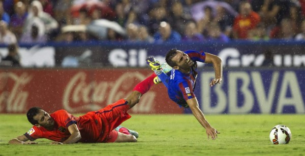 Barcelona receta paliza de 5-0 al Levante
