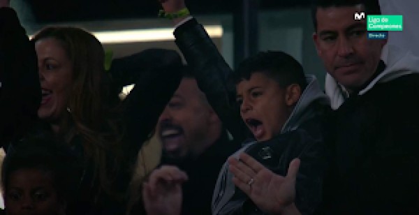 En fotos: La noche mágica de Cristiano en Turín, las lágrimas de Georgina y la euforia de Cristiano JR.&nbsp;&nbsp;