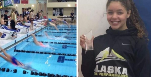 Breckynn Willis, la sexy nadadora que fue descalificada por 'enseñar de más' en su traje de baño&nbsp;&nbsp;&nbsp;