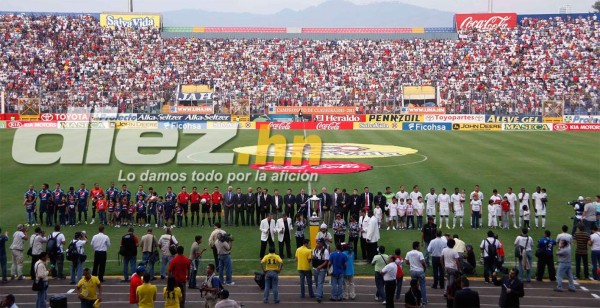 Imágenes de las últimas finales entre Olimpia y Motagua