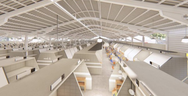 Fotos: El nuevo Mercado Guamilito tendrá un estacionamiento en la segunda planta