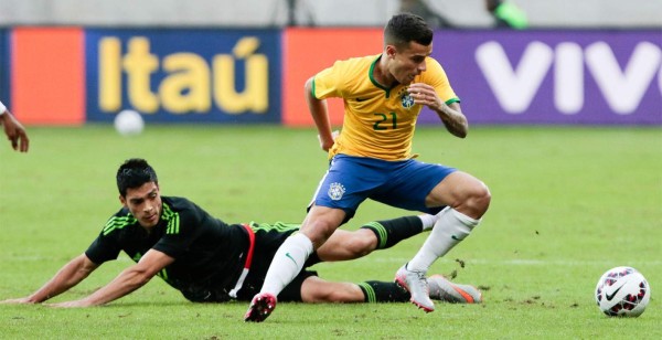 Brasil venció 2-0 a México en amistoso hacia la Copa América