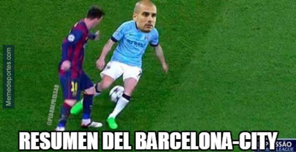 ¡Acribillan a Claudio Bravo y Guardiola en los memes de la Champions League!