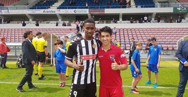 Los hondureños Jonathan Rubio y Róchez se van en blanco en Portugal