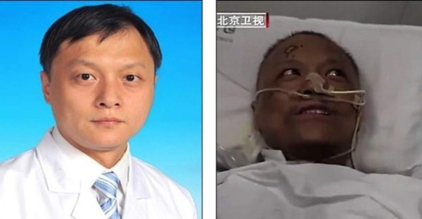 El terrible cambio de piel de dos médicos chinos sobrevivientes del coronavirus en Wuhan