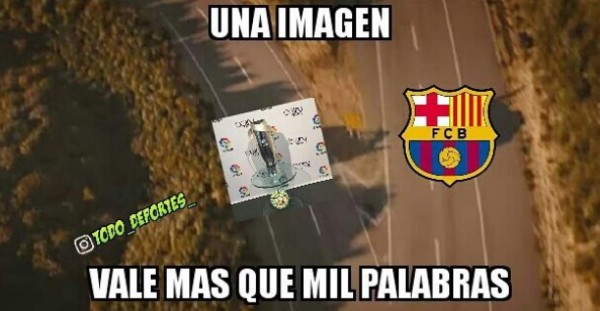Terribles memes contra el Barcelona por el título de Real Madrid en Liga