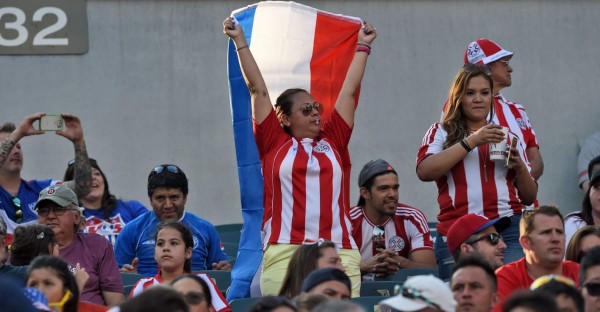 ¡Qué bella es la Copa América! Las fotos del ambiente del USA-Paraguay