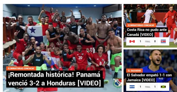 'Qatar solo fue un sueño': Las principales portadas en Concacaf tras la jornada 7 en la Eliminatoria