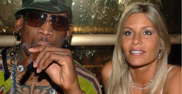Un 'donjuán': Las hermosas novias que ha tenido Rodman, el 'Gusano' más polémico de la NBA