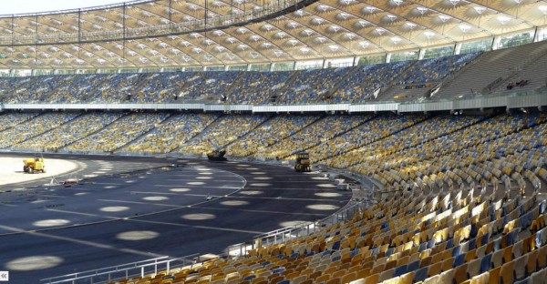 ¡ESPECTACULAR! Así es el Olímpico de Kiev que recibirá al Liverpool y Real Madrid en la final de Champions