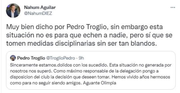 'Manchado por un escándalo': así reaccionó la prensa tras la disposición de renuncia de Pedro Troglio del Olimpia