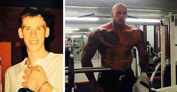 FOTOS: Mirá el espectacular cambio de Martyn Ford, de flaco y padecer bullying a musculoso