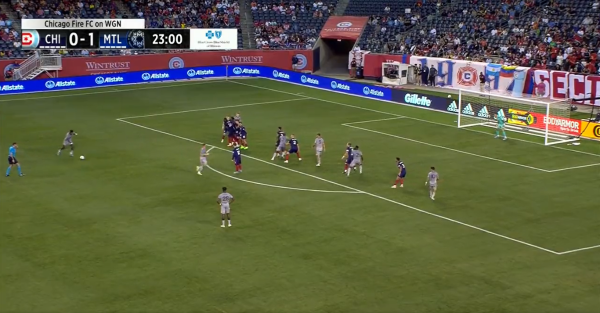 ¡Enamora hasta de tiro libre! Romell Quioto anota golazo para el Montréal y ya es el tercer máximo goleador en la MLS