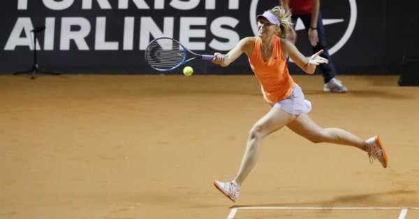 ¡Mejor que nunca! Así lució María Sharapova en su regreso oficial al tenis