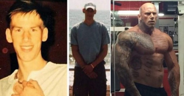 FOTOS: Mirá el espectacular cambio de Martyn Ford, de flaco y padecer bullying a musculoso