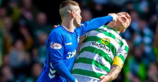 FOTOS: Clásico entre el Celtic y Rangers de Escocia terminó entre golpes