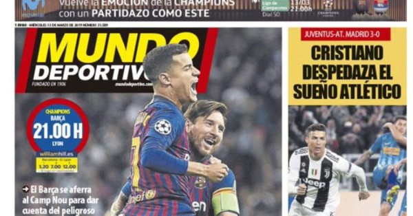 Las portadas se rinden ante Cristiano Ronaldo tras su hattrick ante el Atlético en Champions