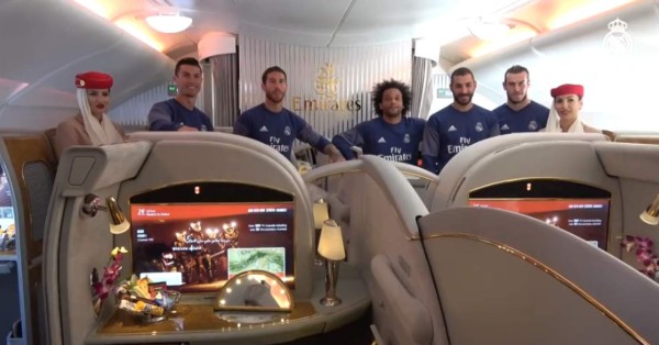 ¡ESPECTACULAR! Así es el nuevo avión del Real Madrid
