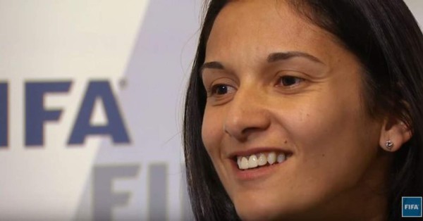 Claudia Umpierrez, la última bella árbitro en debutar en el fútbol masculino