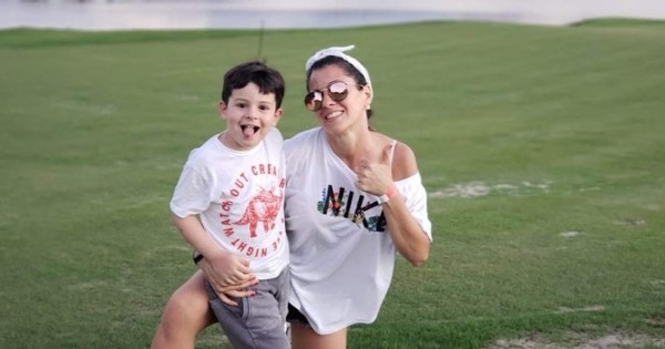 Las sensuales vacaciones de la pareja de Jonathan Rougier en Honduras