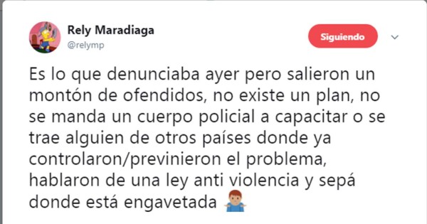 Periodistas y gente del deporte, lanzan duras críticas tras el suceso del Morazán