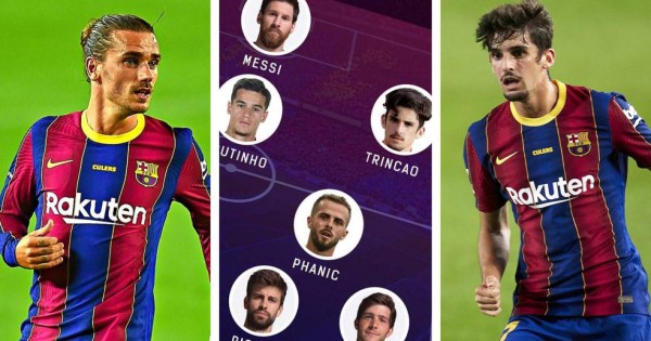 Koeman presentará cambios: La alineación titular del Barcelona para debutar en Champions&nbsp;&nbsp;&nbsp;