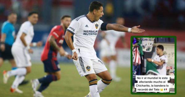 El gesto de “Chicharito” Hernández con la bandera de México que tiene indignados a todos los aztecas: “Déspota y agrandado”