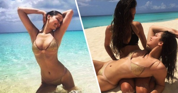 Bella Hadid, la atleta británica que enseñó todo por ser muy sexy