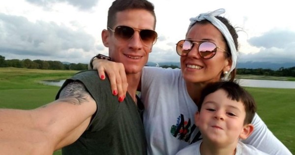 Las sensuales vacaciones de la pareja de Jonathan Rougier en Honduras