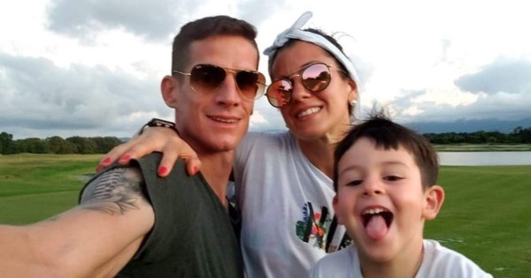 Las sensuales vacaciones de la pareja de Jonathan Rougier en Honduras