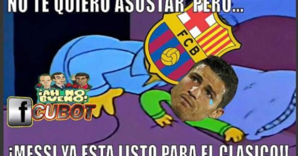 Los mejores memes que se han visto en los clásicos Real Madrid-Barcelona