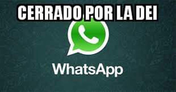 Redes sociales despiden el 2015 con burlas a Whatsapp por su caída