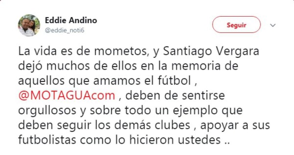 Así despiden jugadores, celebridades y medios de Santiago Vergara