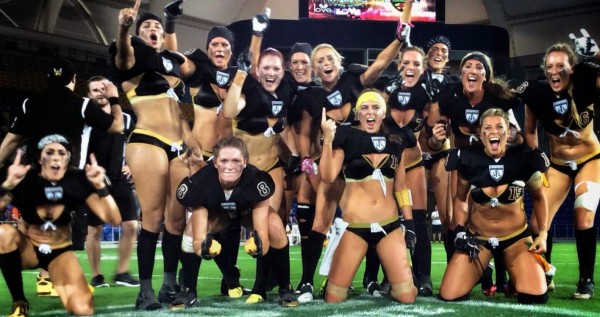 GALERÍA: Fútbol americano en lencería, la belleza que revoluciona el deporte