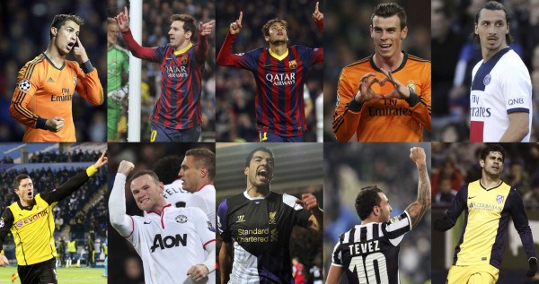 Los 10 jugadores del momento por el mundo