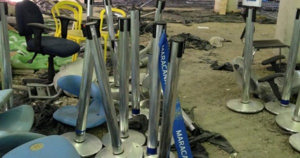 Impactante: El estadio Maracaná está abandonado y se cae a pedazos