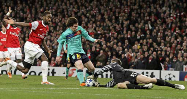 Arsenal derrota al Barcelona