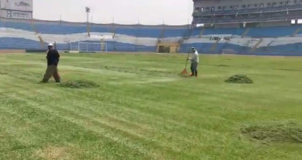 Las imágenes del Estadio Olímpico en este confinamiento por la pandemia de coronavirus